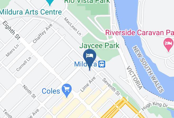 Mildura - 7th Street Motel Maps