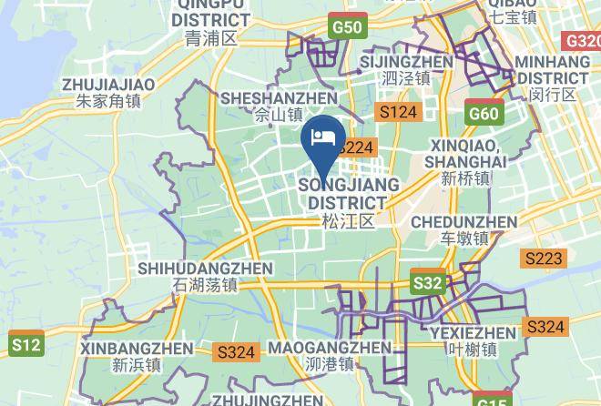 Songjiang District - 8090hotel Maps
