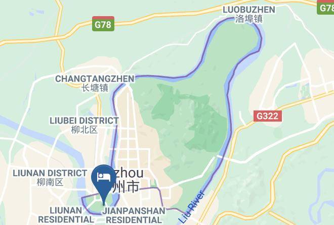 Liuzhou - 828 Hotel Maps