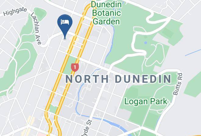 858 George Street Motel Map