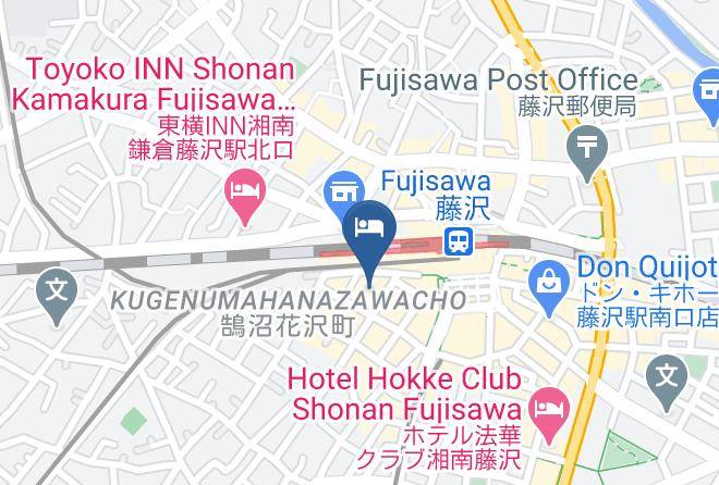 8hotel Fujisawa Map