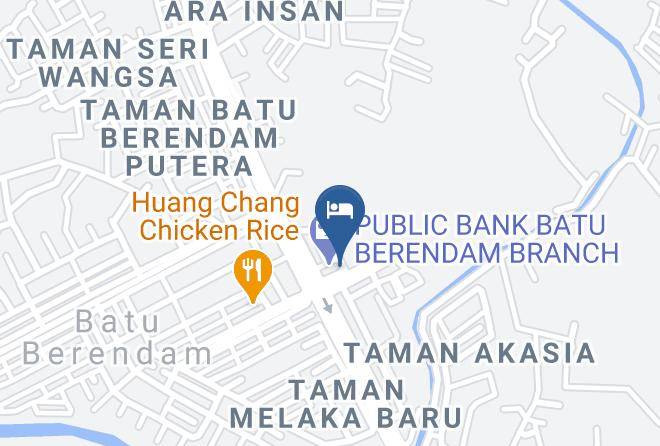 Melaka Tengah - 906 Hotel Taman Mutiara Maps