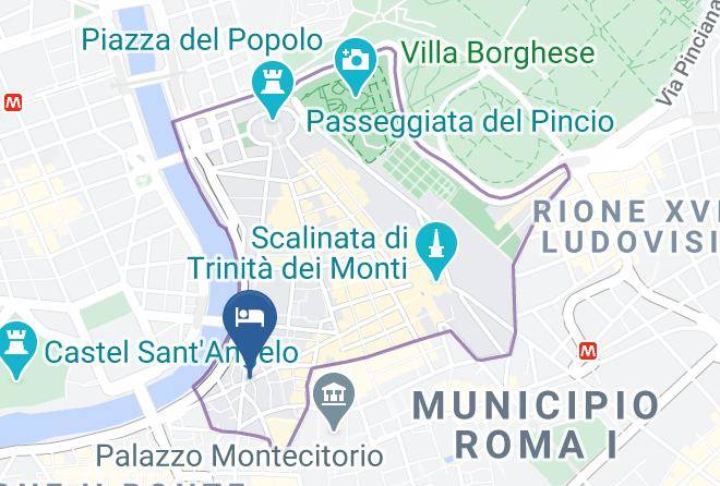 Rome - 939 Hotel Maps