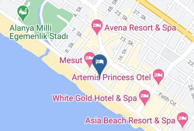 Alanya - A11 Hotel Alanya Maps