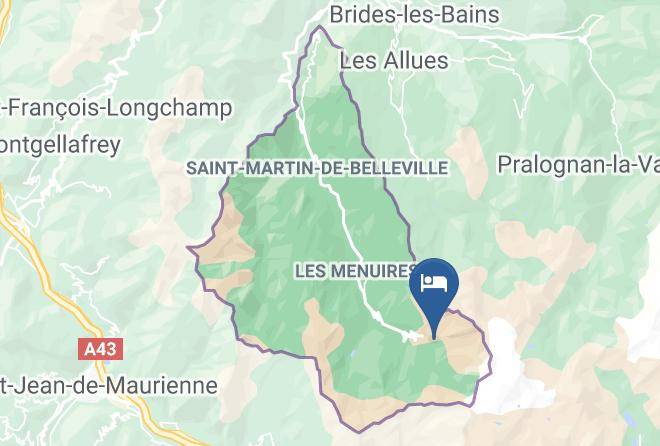Savoie - A21 Roc De Peclet Maps
