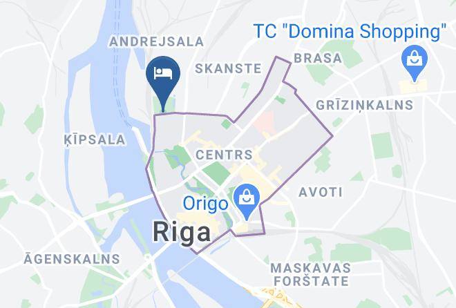 Riga - A22 Hotel Maps