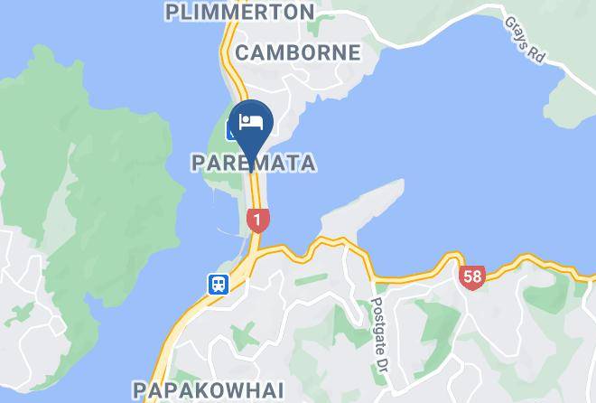Porirua - Aaa Mana Motel Maps