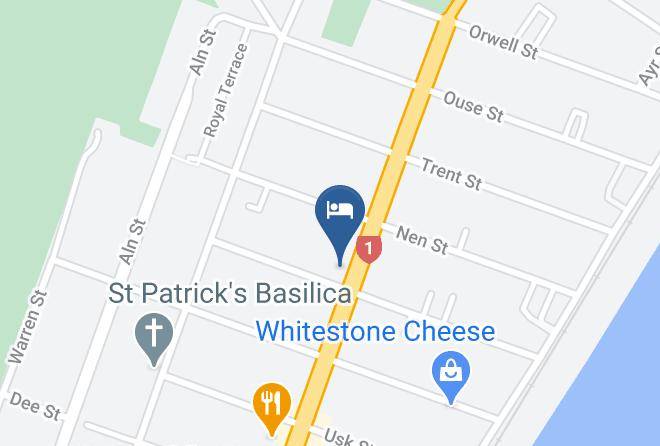 Waitaki Otago - Highfield Mews Motel Maps