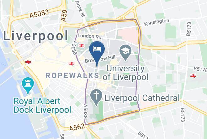 Liverpool - Aachen Hotel Maps