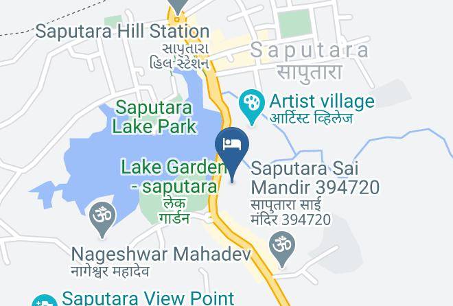 The Dangs - Aakar Lords Inn Saputara Maps