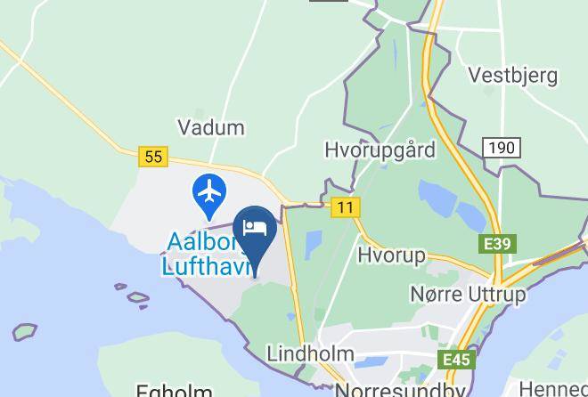 Aalborg - Aalborg Airport Hotel Maps