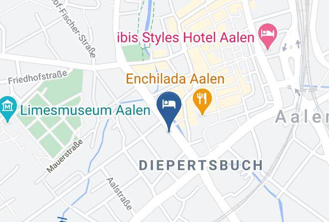 Ostalbkreis - Aalener Ratshotel Maps
