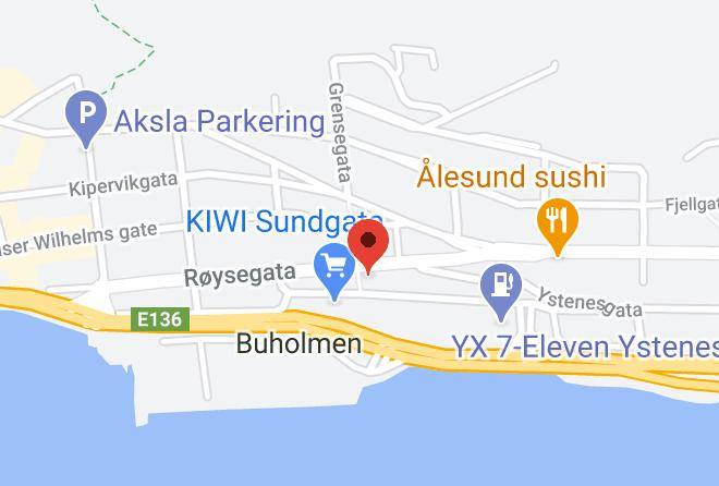 Aalesund Hybel Dorm Map