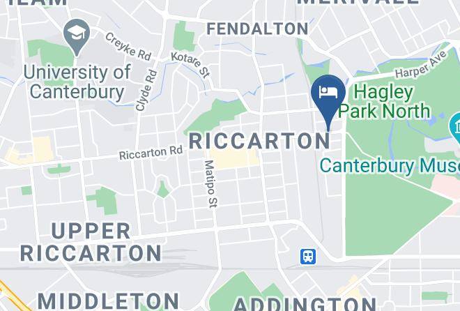 Christchurch - Aalton Motel Maps