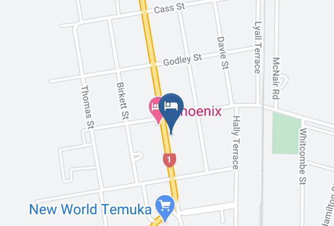 Timaru - Aalton Motel Maps