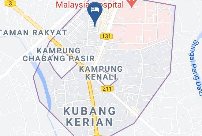 Kota Bharu - Aam Hotel Maps