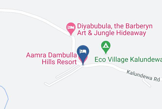 Kandy - Aamra Dambulla Hills Resort Maps