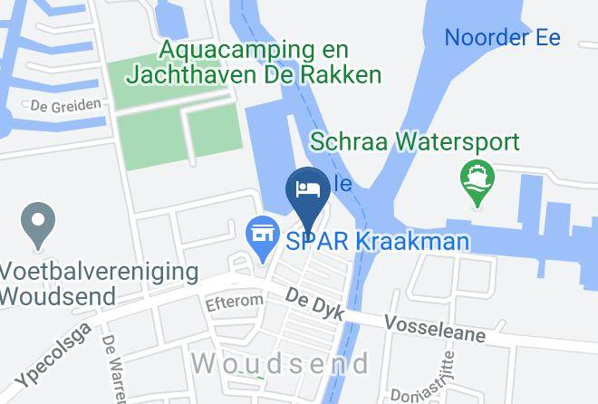 Sudwest Fryslan - Aan De Haven B&b Maps