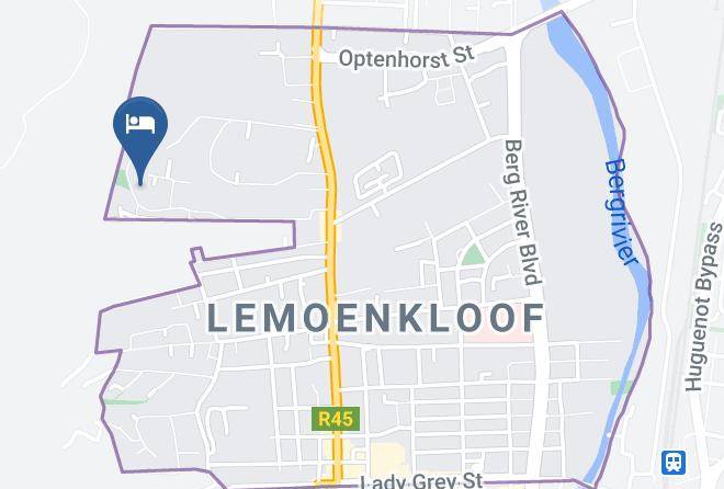 Cape Winelands - Aan De Paarlberg Maps