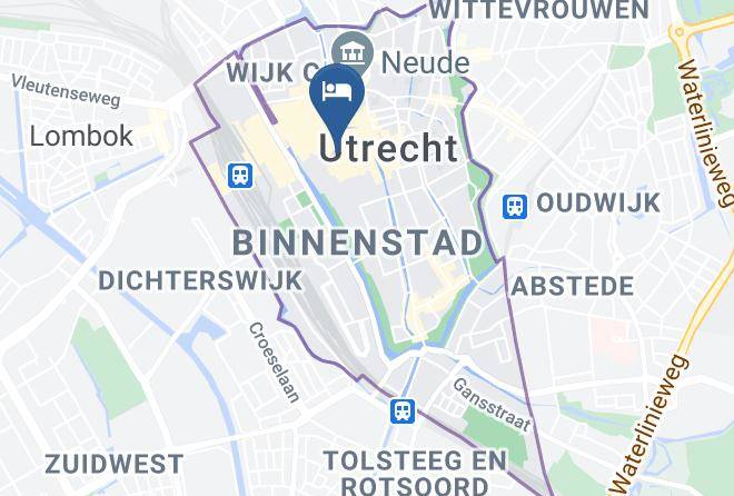 Utrecht Binnenstad - Aan De Werf En Onder De Dom Maps