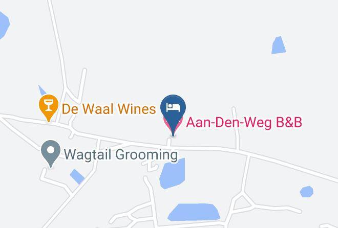 Cape Winelands - Aan Den Weg B&b Maps