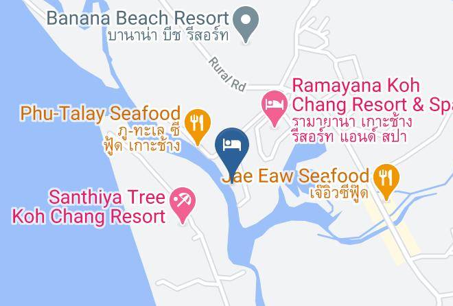 Aana Resort Koh Chang Map