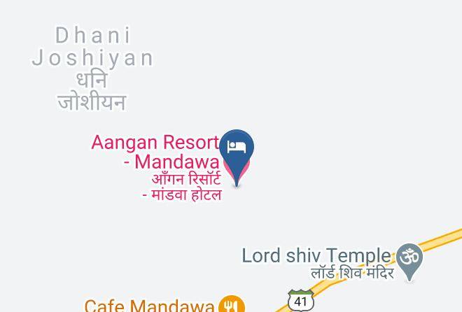 Jhunjhunu Sub District - Aangan Resort Mandawa Hotel Maps