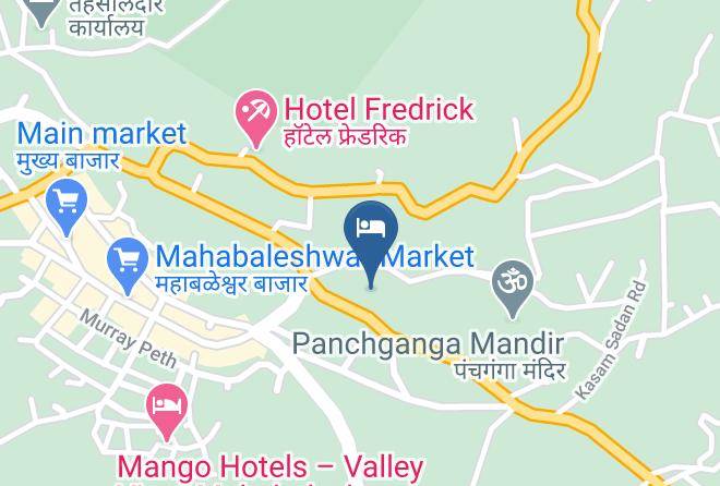 Mahabaleshwar - Aaram Lodging & Boarding Maps