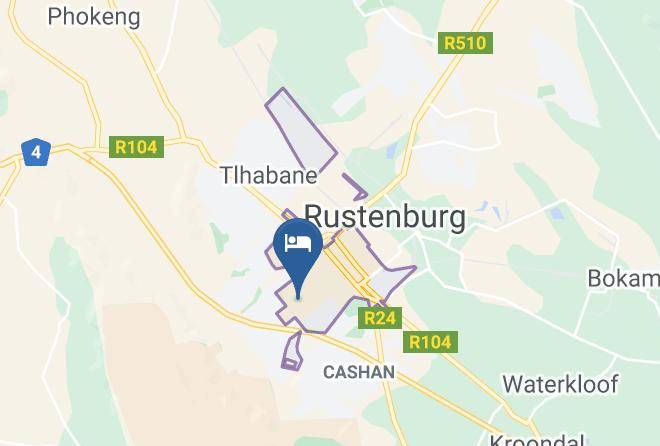Bojanala - Aardvark Gastehuis Maps