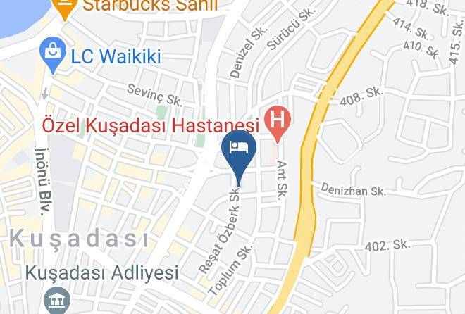Kusadasi - Aargau Hotel Maps