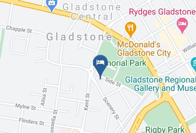 Gladstone - Aaron Motel Maps