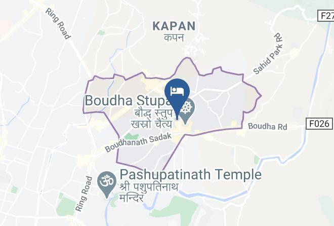 Kathmandu - Aarya Chaitya Inn Maps