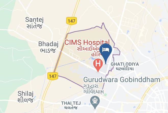 Ahmadabad - Aarya Grand Hotels & Resorts Maps
