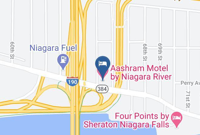 Niagara - Aashram Motel By Niagara River Maps