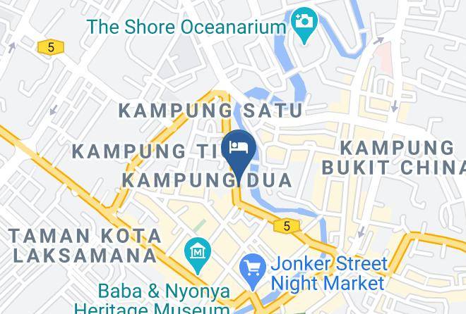 Melaka Tengah - Aava Malacca Hotel Maps