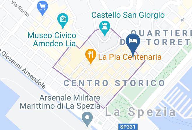 La Spezia - Abacab Affittacamere Maps