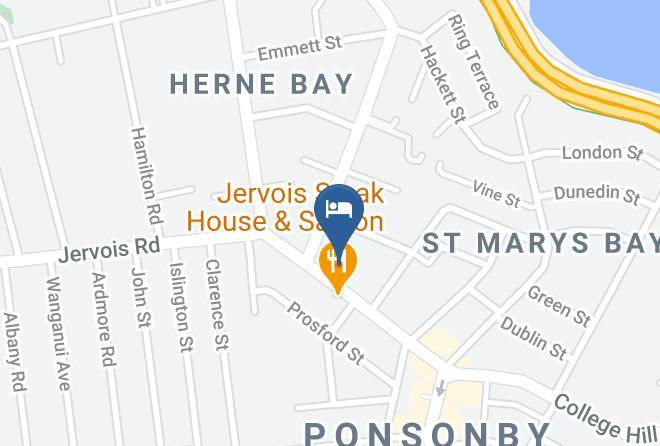 Auckland Ponsonby - Abaco On Jervois Maps