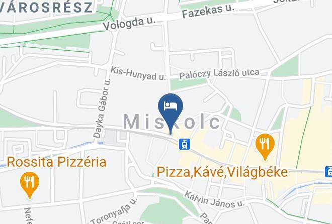 Miskolc - Abacon Udulohaz Maps
