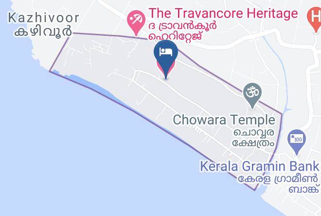 Neyyattinkara - Abad Harmonia Resort In Kovalam Maps