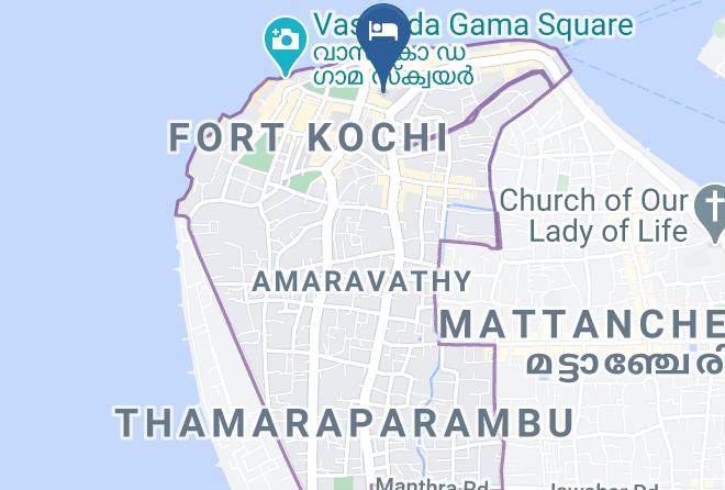 Kochi - Abad Pepper Route Hotels In Fort Kochi Maps