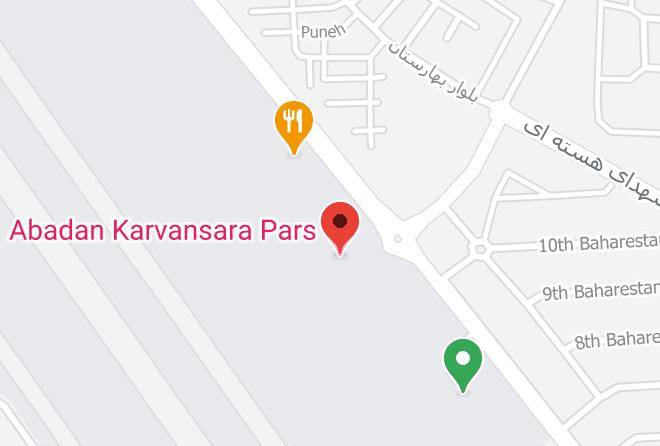 Abadan Karvansara Pars Hotel Map