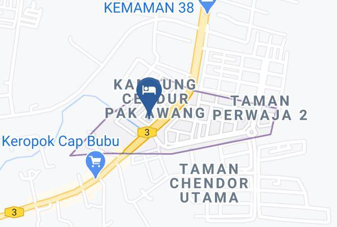 Kemaman - Abadi Homestay Kemaman Cukai Geliga Maps