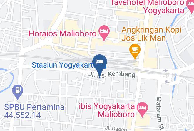 Kota Yogyakarta - Abadi Malioboro Jogja By Tritama Hospitality Maps