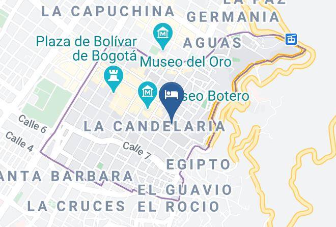 Abadia Colonial Hotel Restaurante Map