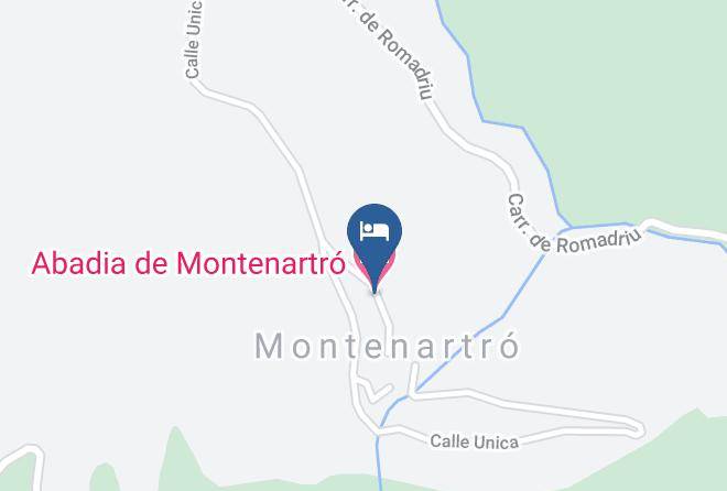 Abadia De Montenartro Map