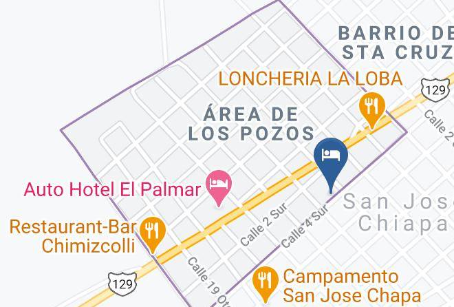 San Jose Chiapa - Abadia Hospedaje Maps