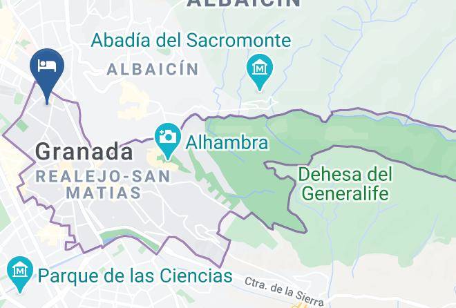 Granada - Abadia Hotel Maps