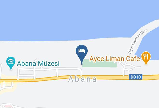 Kastamonu Merkez - Abana Alesta Tatil Koyu Maps