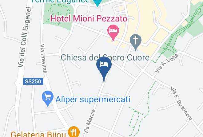 Padua - Abano Hostel Business Maps