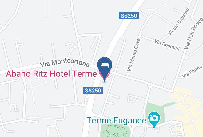 Padua - Abano Ritz Hotel Terme Maps